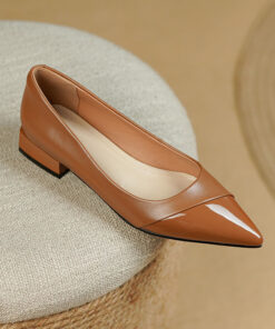 CHIKO Chela Pointy Toe Block Heels Pumps Shoes