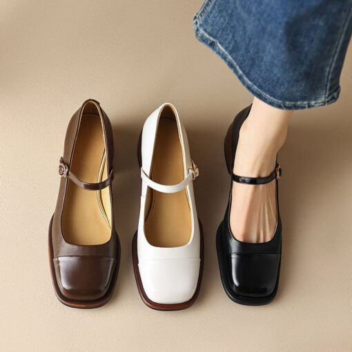 Buy CHIKO Cheyla Square Toe Block Heels Mary Jane Shoes online shopping cheap