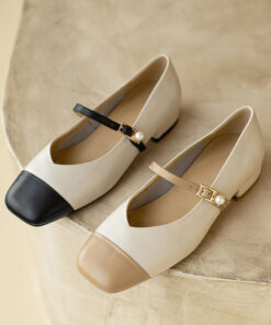 CHIKO Ciro Square Toe Block Heels Mary Jane Shoes