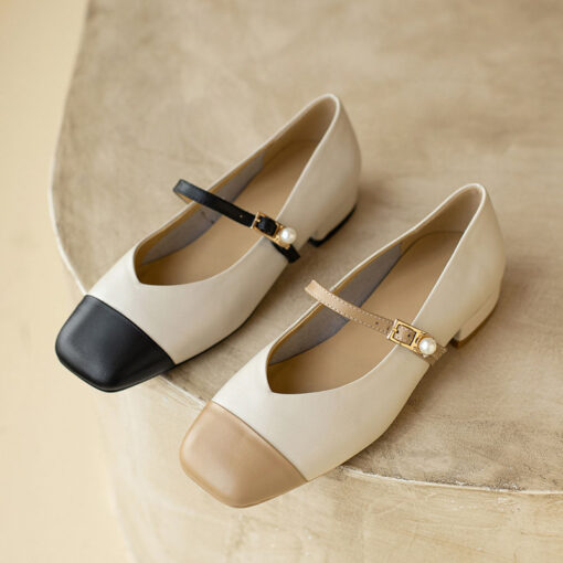 Buy CHIKO Ciro Square Toe Block Heels Mary Jane Shoes online shopping cheap