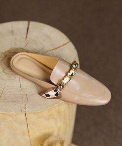 CHIKO Clara Round Toe Block Heels Clogs/Mules Shoes
