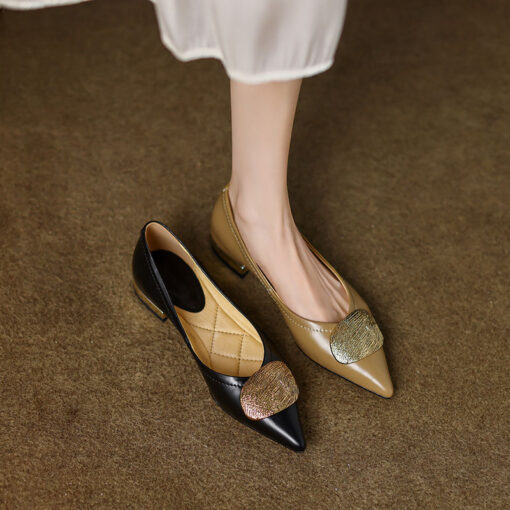 Buy CHIKO Coro Pointy Toe Block Heels Pumps Shoes online shopping cheap