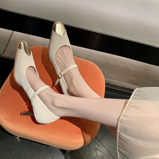 Buy CHIKO Daeshonda Square Toe Stiletto Mary Jane Shoes online shopping cheap