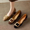 Buy CHIKO Dakira Square Toe Block Heels Pumps Shoes online shopping cheap