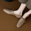 Buy CHIKO Dalma Square Toe Block Heels Oxfords Shoes online shopping cheap