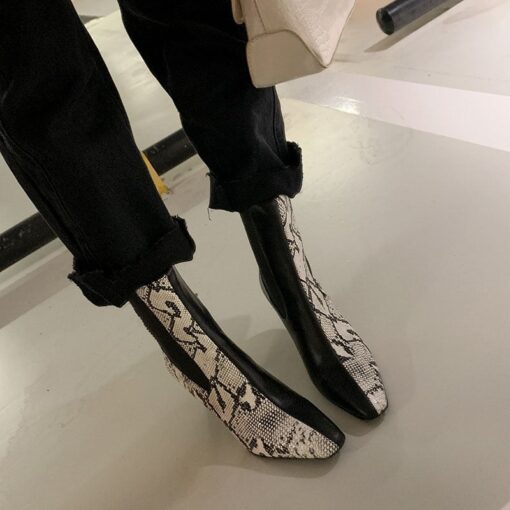 Buy CHIKO Dashiki Square Toe Stiletto Ankle Boots online shopping cheap
