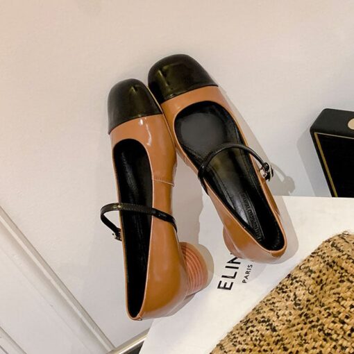Buy CHIKO Deneisha Square Toe Block Heels Mary Jane Shoes online shopping cheap