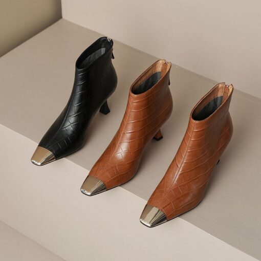 Buy CHIKO Dinka Square Toe Stiletto Ankle Boots online shopping cheap