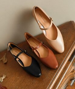 CHIKO Dyani Square Toe Block Heels Mary Jane Shoes