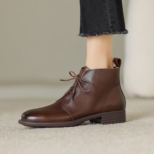 Buy CHIKO Eloise Square Toe Block Heels Ankle Boots online shopping cheap