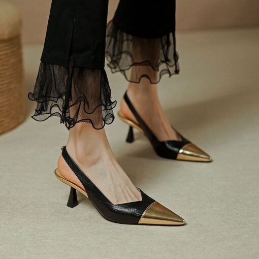 Buy CHIKO Freya Pointy Toe Stiletto Slingback Shoes online shopping cheap