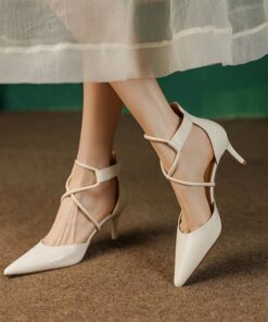 CHIKO Freyra Pointy Toe Stiletto Pumps Shoes