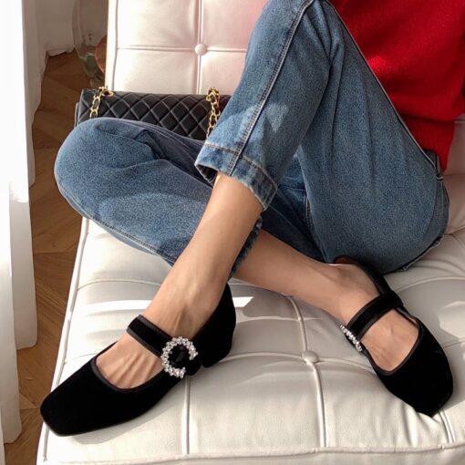 Buy CHIKO Gerda Square Toe Block Heels Mary Jane Shoes online shopping cheap