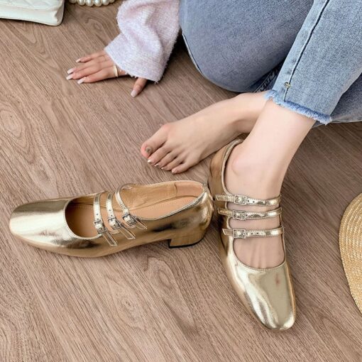 Buy CHIKO Gezana Square Toe Block Heels Mary Jane Shoes online shopping cheap