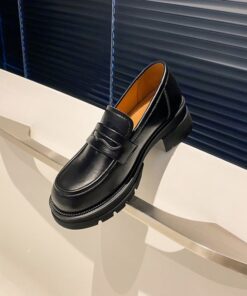 CHIKO Hadley Round Toe Block Heels Loafers Shoes