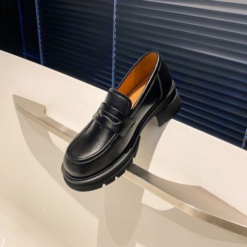 Buy CHIKO Hadley Round Toe Block Heels Loafers Shoes online shopping cheap
