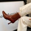 Buy CHIKO Hanan Square Toe Stiletto Ankle Boots online shopping cheap