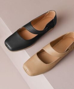 CHIKO Idoya Square Toe Block Heels Mary Jane Shoes