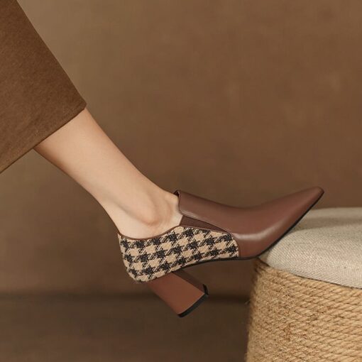 Buy CHIKO Imani Pointy Toe Block Heels Ankle Boots online shopping cheap