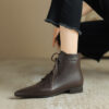 Buy CHIKO Iris Pointy Toe Block Heels Ankle Boots online shopping cheap