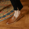 Buy CHIKO Issa Round Toe Block Heels Loafer Flats online shopping cheap
