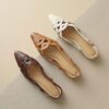 Buy CHIKO Jacquline Square Toe Block Heels Slingback Shoes online shopping cheap