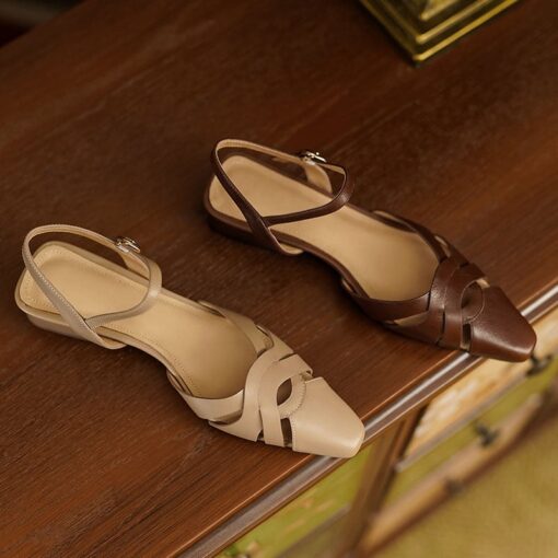 Buy CHIKO Jacy Square Toe Block Heels Slingback Shoes online shopping cheap