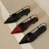 Buy CHIKO Jailyn Pointy Toe Kitten Heels Slingback Shoes online shopping cheap