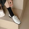 Buy CHIKO Jakalyn Square Toe Block Heels Loafers Shoes online shopping cheap