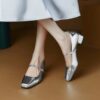 Buy CHIKO Jakelin Square Toe Block Heels Mary Jane Shoes online shopping cheap