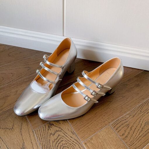 Buy CHIKO Jakyra Square Toe Block Heels Mary Jane Shoes online shopping cheap