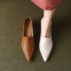 Buy CHIKO Jala Pointy Toe Block Heels Loafers Shoes online shopping cheap