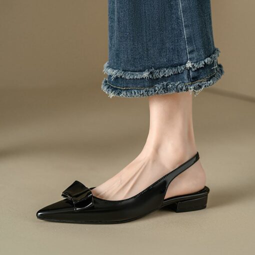 Buy CHIKO Jalesa Pointy Toe Block Heels Slingback Shoes online shopping cheap