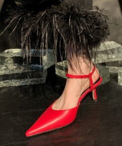 CHIKO Jamani Pointy Toe Stiletto Slingback Shoes