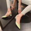 Buy CHIKO Jamonica Pointy Toe Block Heels Slingback Shoes online shopping cheap