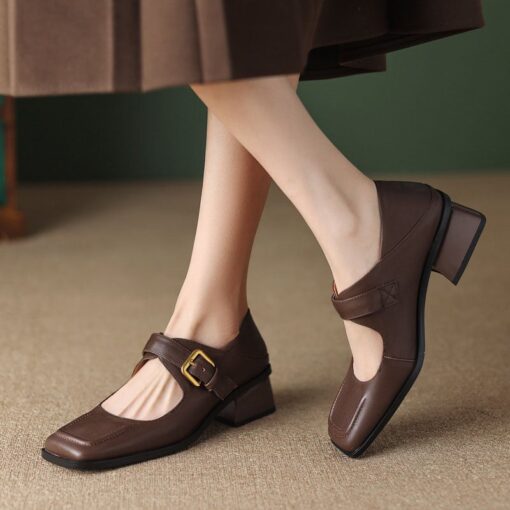 Buy CHIKO Janay Square Toe Block Heels Mary Jane Shoes online shopping cheap