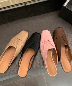 CHIKO Jazlyn Square Toe Block Heels Clogs/Mules Shoes