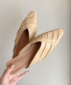 CHIKO Jizelle Square Toe Block Heels Clogs/Mules Shoes