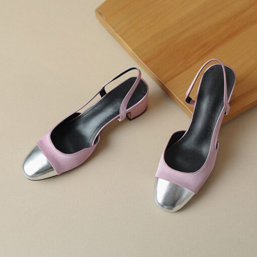 Buy CHIKO Jodi Square Toe Block Heels Slingback Shoes online shopping cheap