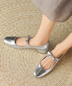CHIKO Johnetta Square Toe Block Heels Mary Jane Shoes