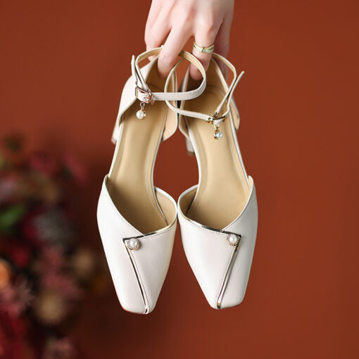 Buy CHIKO Josiane Square Toe Block Heels Pumps Shoes online shopping cheap