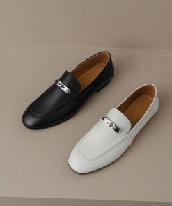 CHIKO Juandalyn Square Toe Block Heels Loafers Shoes