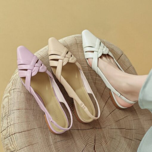 Buy CHIKO Kaleena Square Toe Block Heels Slingback Shoes online shopping cheap
