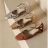 Buy CHIKO Kalisha Square Toe Block Heels Pumps Shoes online shopping cheap