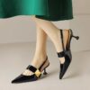 Buy CHIKO Kamry Pointy Toe Stiletto Slingback Shoes online shopping cheap