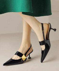 CHIKO Kamry Pointy Toe Stiletto Slingback Shoes