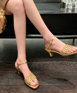 CHIKO Kanesha Open Toe Block Heels Heeled Sandals