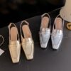 Buy CHIKO Karen Square Toe Kitten Heels Slingback Shoes online shopping cheap