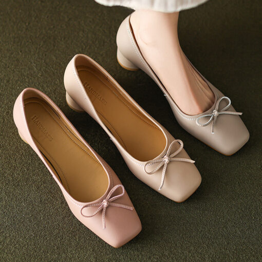 Buy CHIKO Karishma Square Toe Block Heels Pumps Shoes online shopping cheap