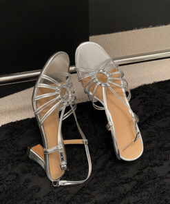 CHIKO Karlee Open Toe Chunky Heels Heeled Sandals